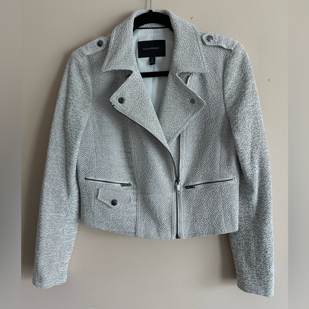 Banana Republic moto jacket